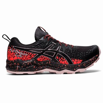 Asics Fujitrabuco Lyte - Naisten Juoksukengät - Syvä Harmaat/Mustat